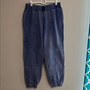 NWT Discount Divas Lived In Joggers XL Blue New with Tags